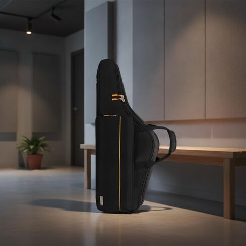 Qianly Sax Backpack Case Zippered Sax Gig Bag Reinforced Stitching Padded Saxophone Case in Kuwait