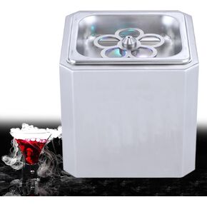 Countertop Glass Froster,Stainless Steel Ice Cup Machine,Connect to CO2 Tank,Cooling Temperature Up to -45°C for Bar,Restaurant,Preserved Flavors in Kuwait