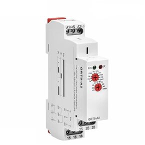 GRT8-A Electronic 16A SPDT ON Delay Timer Relay Time Relay 12V 24V 220V DIN Rail Type AC230V OR AC/DC12-240V(GRT8-A2-ACDC12-240V) in Saudi Arabia