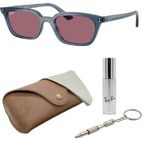 Ray-Ban RB4456F Square-Round Shaped Sunglasses for Men & Women with Official RAYBAN Eyewear Kit in Saudi Arabia