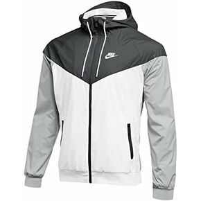 جاكيت Nike WOMEN'S TEAM WINDRUNNER (أسود/أبيض، مقاس XX-Large) in Kuwait