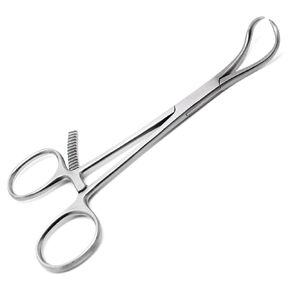 Bone Reduction Forceps 5.5" Orthopedic Curved Surgical Long Ratchet Instruments in Kuwait