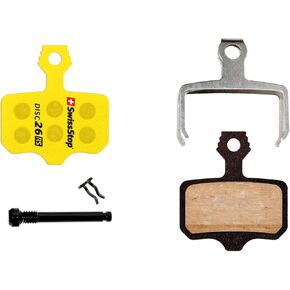 وسادات فرامل SwissStop Disc 26 RS - مركب RS للأداء - يناسب SRAM RED AXS، وForce AXS، وLevel Series وأنظمة فرامل قرص Avid Elixir in Kuwait