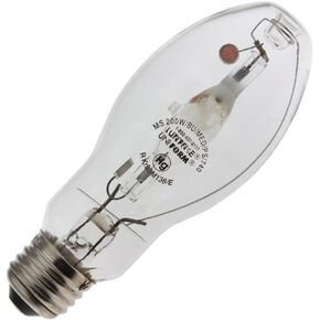 بديل لمصباح Venture MS200W/BU/MED/PS - مصباح HID هاليد معدني 200 وات، E26 متوسط، لمبة ED17، لمبة إضاءة بديلة للتفريغ عالي الكثافة 4000 كلفن، موضع القاعدة in Kuwait