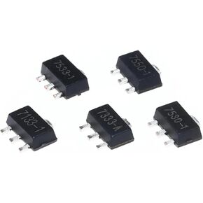 HT7136 7150 7130 7133 7327 7333 7330-1 -A SMD SOT89 Three-Terminal Regulator Tube 20Pcs(HT7333) in Saudi Arabia