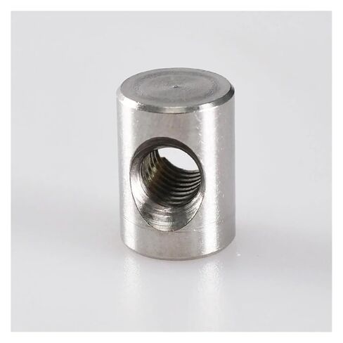 M4 M5 M6 Stainless Steel Dowel Pin Nuts Embedded Furniture Hammer Insert Nut Cylindrical Barrel Bolts Metric Thread Woodworking(M4x16 (10Pcs)) in Kuwait