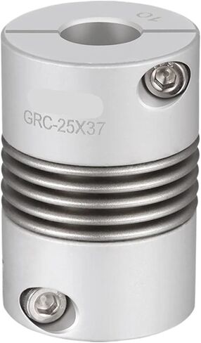 Coupling Metal Shaft high Motor Generator Bellows servo Spring Quick-Bellow Aluminum Alloy camlock Coupler(22.5x34 (5-12)) in Kuwait