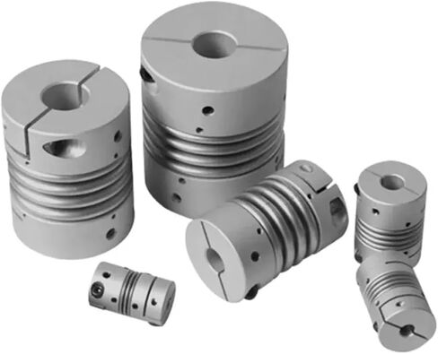 Aluminum Alloy Bellows Coupling Spring Elastic Coupling CPBC-65x81(CPBC-65x81-17x17) in Kuwait