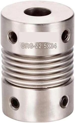 Set Screw Stainless Steel Bellows Coupler – Easy Installation, High Capacity, and Vibration Damping(GRG-40x51) in Kuwait