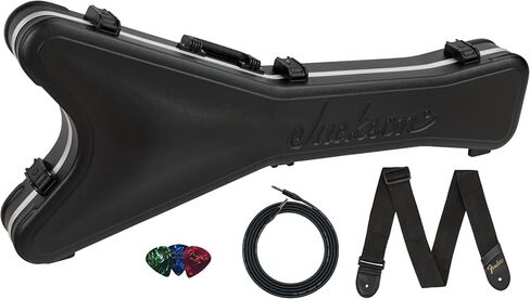 Jackson King V/Rhoads Multi-fit Molded Case Bundle with Guitar Cable, Guitar Strap, and Picks in Kuwait