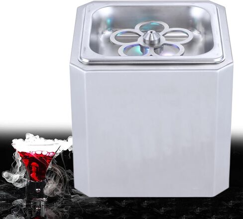 Countertop Glass Froster,Stainless Steel Ice Cup Machine,Connect to CO2 Tank,Cooling Temperature Up to -45°C for Bar,Restaurant,Preserved Flavors in Kuwait