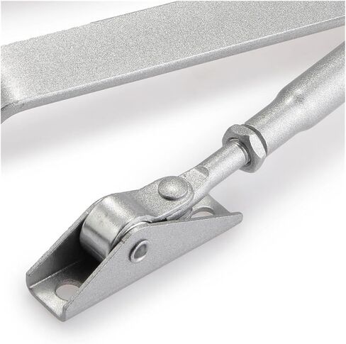 Door Closer, 25-35KG Aluminium Adjustable Closing/Latching Speed Automatic Door Closers Security System Opener in Kuwait