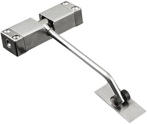 Door Closer, Upgrade Adjustable Speed Automatic Stainless Steel Door Closing Device Furniture Hardware Fittings Closers in Kuwait