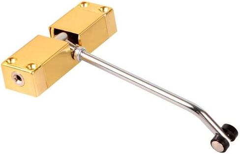 Door Closer, Upgrade Adjustable Speed Automatic Stainless Steel Door Closing Device Furniture Hardware Fittings Closers in Kuwait