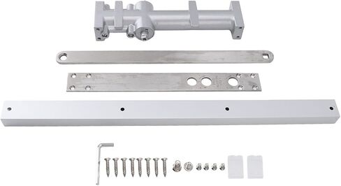 Tnfeeon Door Closer, Hydraulic Zinc Alloy, Automatic Speed Control for Fire Doors, Suitable for Residential and Commercial Use in Saudi Arabia