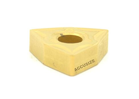 مجموعة أدوات تحويل قابلة للفهرسة MWLNR-12-4C 3/4 بوصة من Accusize Industrial Tools، 5 بوصة OAL، مع 10 إدراجات كربيد WNMG432، اليد اليمنى، 2316-0008INS2 in Kuwait