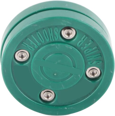 Dryland Roller Hockey Puck Durable Practice Tool for Daily Training on Smooth Outdoor Courts, Street or Recreational Hockey, Plastic Stainless Steel Material in Saudi Arabia