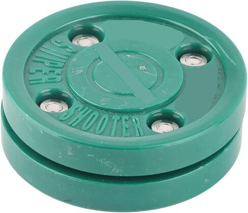 Dryland Roller Hockey Puck Durable Practice Tool for Daily Training on Smooth Outdoor Courts, Street or Recreational Hockey, Plastic Stainless Steel Material in Saudi Arabia