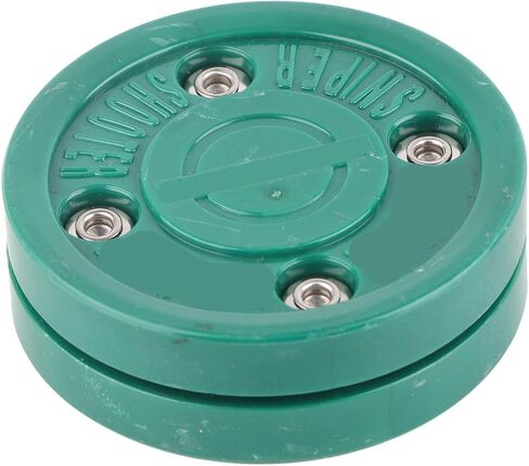 Dryland Roller Hockey Puck Durable Practice Tool for Daily Training on Smooth Outdoor Courts, Street or Recreational Hockey, Plastic Stainless Steel Material in Saudi Arabia