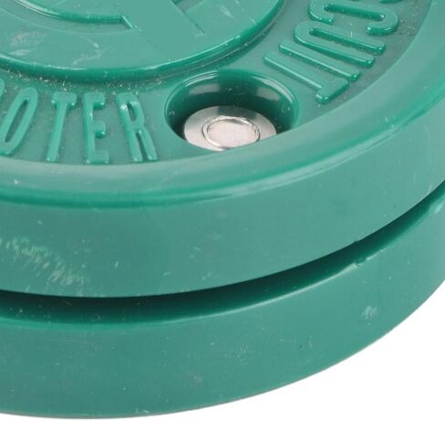 Dryland Roller Hockey Puck Durable Practice Tool for Daily Training on Smooth Outdoor Courts, Street or Recreational Hockey, Plastic Stainless Steel Material in Saudi Arabia