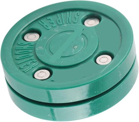 Dryland Roller Hockey Puck Durable Practice Tool for Daily Training on Smooth Outdoor Courts, Street or Recreational Hockey, Plastic Stainless Steel Material in Saudi Arabia