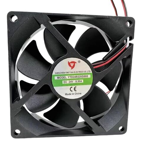 YTD249225S000 DC24V 0.30A 92mm Fan - 9CM 9225 2-Wire Cooling Fan in Kuwait