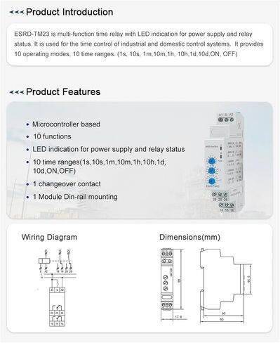 ESRS-TM23 Multi-Function Time Relay in Saudi Arabia