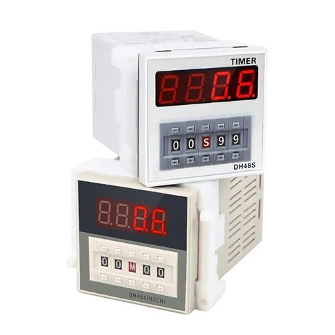 1PCS Dh48s-2z Digital Significance Time Relay Timer Power Up Time Lapse with Base(5X-Large) in Saudi Arabia