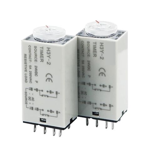 1PCS Power-on delay H3Y-2 Small time Relay AC220V/DC24V/12V(30S DC24V) in Saudi Arabia