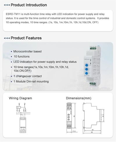 ESRS-TM11 Multi-Function Time Relay in Saudi Arabia