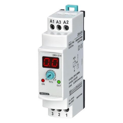 مرحل وقت تأخير إيقاف التشغيل الرقمي DRV-XXM (220 فولت تيار متردد، DRV-02DM 0-99 دقيقة.) in Kuwait
