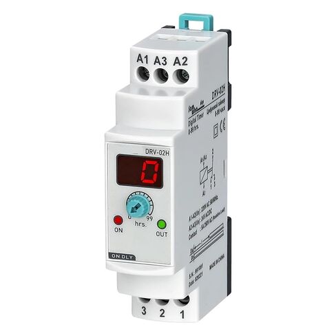مرحل وقت تأخير إيقاف التشغيل الرقمي DRV-XXM (220 فولت تيار متردد، DRV-02DM 0-99 دقيقة.) in Kuwait
