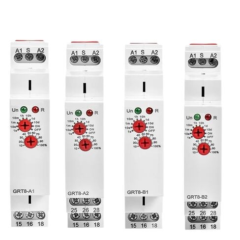 Delay on Delay Off Timer Relay Electronic Type 16A AC230V OR AC/DC12-240V GRT8-A/B/At/Bt(GRT8-Bt-AC230V) in Saudi Arabia