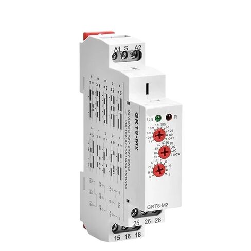 GRT8-M 16A Multifunction Timer Relay with 10 Function Choices AC 12V 24V 220V 230V Time Relay(GRT8-M1 ACDC12V-240V) in Saudi Arabia