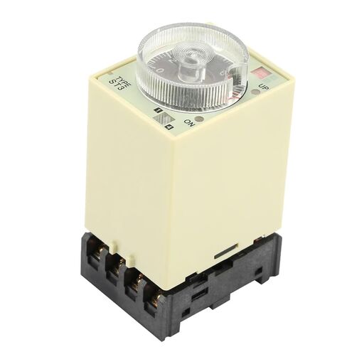 Relay ST3PA‑B 0‑10S Power On Delay Timer Relay Knob Control Time Relay with Base AC 220V Power On Delay Timer Relay in Kuwait