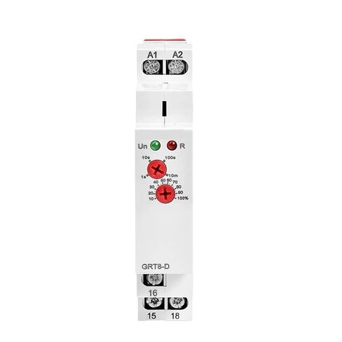 GRT8-D True Delay Off Relay Without Supply Voltage AC/DC12V-240V 1SPDT Time Relay in Saudi Arabia
