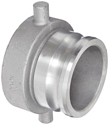 Dixon 400-TCA-AL تركيب خرطوم ألومنيوم وكاميرا أخدود، محول سيارة خزان، خيط سكة حديد 5 بوصة × قابس 4 بوصة in Kuwait