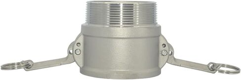 Male Pipe Thread B-Type Trash Pump Fitting, Female Cam Lock, B-Type Hose Fitting, 316 Stainless Steel (1-1/4") in Kuwait