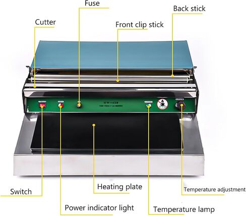 Plastic-Wrap-Packaging-Machine,Commercial-Film-Wrapper-Hand-Wrapping-Machine,350W-Plastic-Wrap-Cutting-Machine,Higher-Efficiency in Kuwait