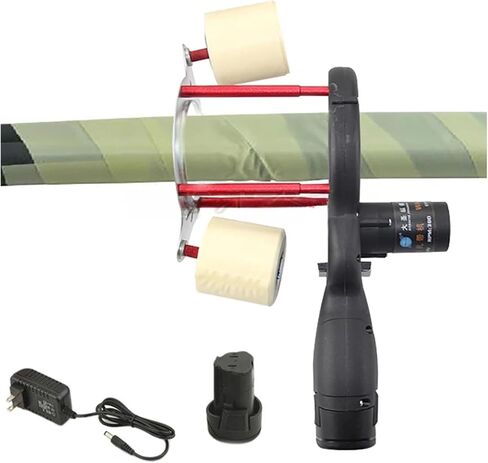 Air Conditioning Tie Wrapping Machine 12V Electric AC Tape Winding Power Tool Cordless Insulation Pipe Wrap Finisher for Industrial Cold Storage Line Set and Wire Harness in Kuwait
