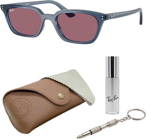 Ray-Ban RB4456F Square-Round Shaped Sunglasses for Men & Women with Official RAYBAN Eyewear Kit in Saudi Arabia