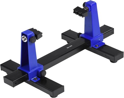 360° PCB Holder, it Board Clam Tool, Rotatable Solde Assembly Clamp with ase, Compatible with 200mm Width PCB for Phone Repair and Electronics DIY in Kuwait