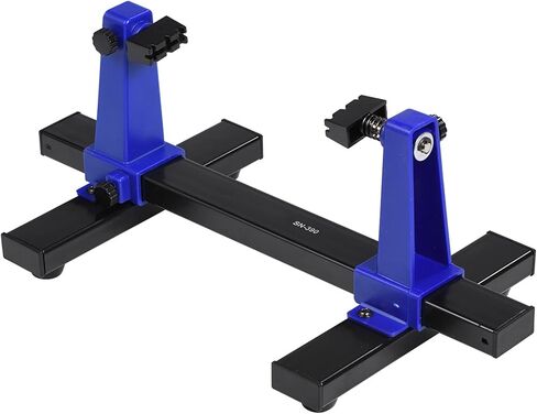 360° PCB Holder, it Board Clam Tool, Rotatable Solde Assembly Clamp with ase, Compatible with 200mm Width PCB for Phone Repair and Electronics DIY in Kuwait
