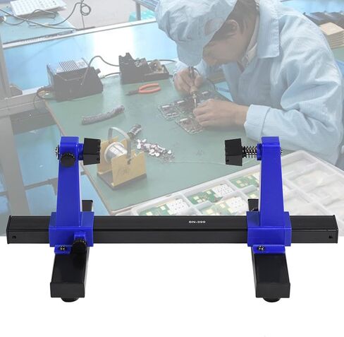 360° PCB Holder, it Board Clam Tool, Rotatable Solde Assembly Clamp with ase, Compatible with 200mm Width PCB for Phone Repair and Electronics DIY in Kuwait