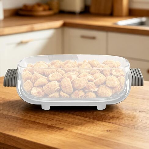 2pcs Silicone Handle Covers for Ninja Crispi Glass Air Fryer, Anti-Slip BPA-Free Air Fryer Handle Covers Dishwasher Safe Compatible with Ninja Crispi Glass Container 2.5QT 4QT 6QT in Kuwait