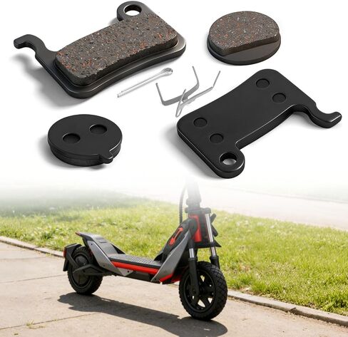 JERBOR Brake Pads for Segway for Ninebot ZT3 Pro, Front Rear Semi Metallic Brakes, Durable Wheel Brake, Accessories for Segway for Ninebot in Kuwait