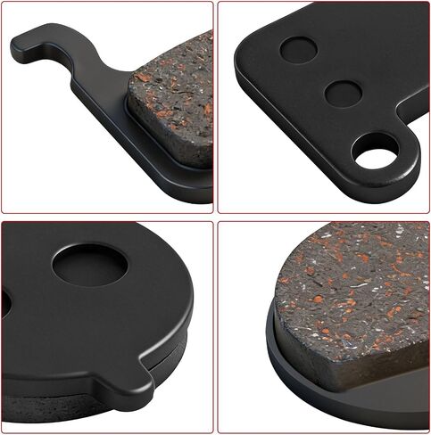 JERBOR Brake Pads for Segway for Ninebot ZT3 Pro, Front Rear Semi Metallic Brakes, Durable Wheel Brake, Accessories for Segway for Ninebot in Kuwait