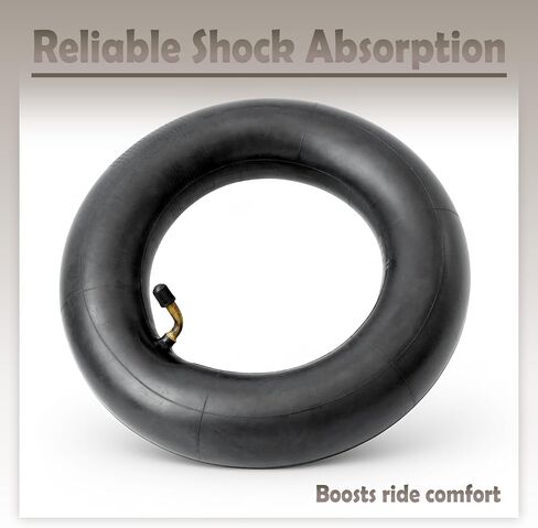 10 Inch Inner Tubes Compatible with IScooter iX3 iX4 iX5 iX7 pro Electric Off-Road Scooter, Rear Front Wheel Tires Parts Replacement Thickened Rubber Puncture-Resistant Black in Kuwait