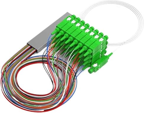 مقسمات الألياف الضوئية (1x2، 1x4، 1x8، 1x16)، موصلات FTTH PLC (5 قطع 1x4) in Saudi Arabia