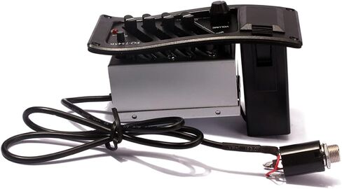 Folk Guitarra Pickup Eq Band Amplifier System for Acoustic Guitars Pre Wired with Volume Control and Connecting Wire Essential Accessory for Sound in Kuwait